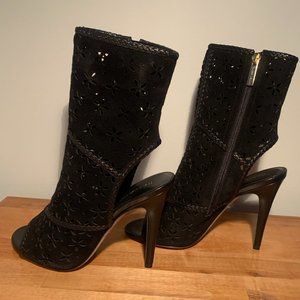 Tamara Mellon Wild West Black Suede Boot